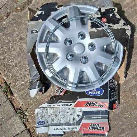 Photo of free 15 inch Wheel Trims. Never used (Wickford SS12) #1