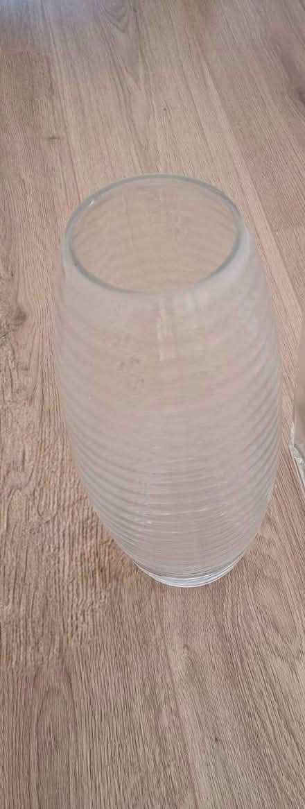 Photo of free Ribbed glass vase (Westminster Drive PO21) #1