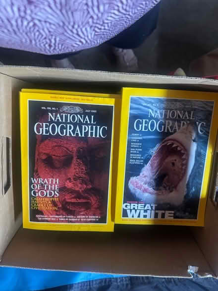 Photo of free National Geographic Magazines (Mission San Jose, Fremont, Ca) #3