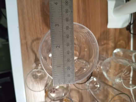 Photo of free hard plastic picnic large reusable wine glasses x 2 (Boscombe BH5) #3