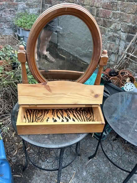 Photo of free Pine Dressing Table Mirror (Aigburth L17) #1