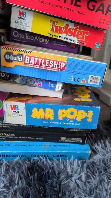 Photo of free Joblot of unchecked boardgames (Hull) #4