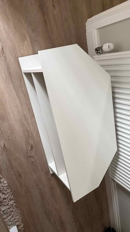 Photo of free corner tv unit white (flitwick MK45) #2