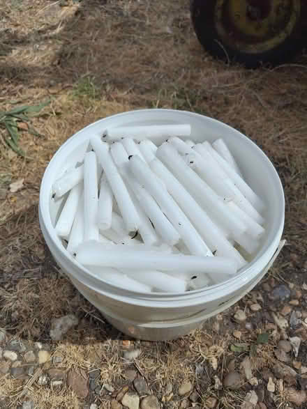 Photo of free Used 12cm Candles (Morley St Botolph NR18) #1