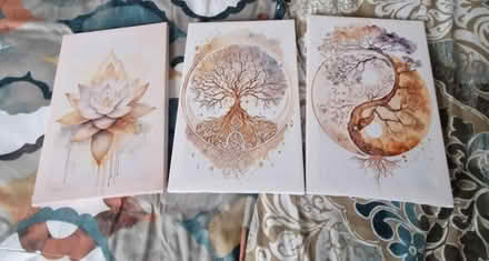 Photo of free Canvas wall art set (Ng3) #1