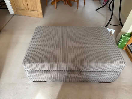 Photo of free 3-Seater Sofa & Storage Ottoman (Wimbledon-SW19) #3
