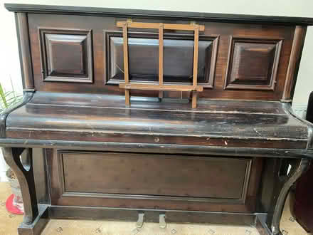 Photo of free Wooden surround piano. (New Barnet EN5) #2