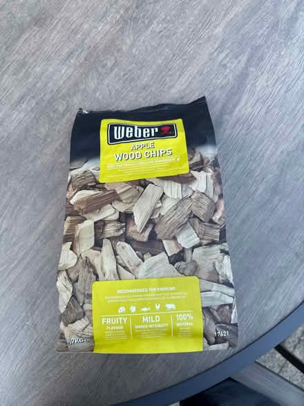 Photo of free Half full bag of weber smoking wood chips (Walstead RH16) #1