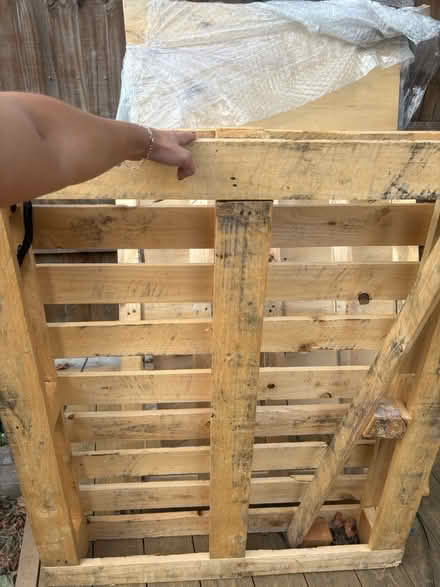 Photo of free 2 wooden pallets (Leyton E10) #1