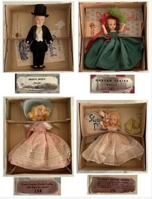 Photo of free 1940s Nancy Ann Storybook Dolls #2