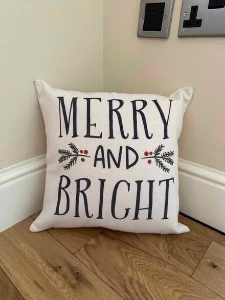 Photo of free Christmas Decorative Pillow (Summertown OX2) #1