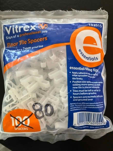 Photo of free Floor Tile spacers (Bournemouth BH9) #1