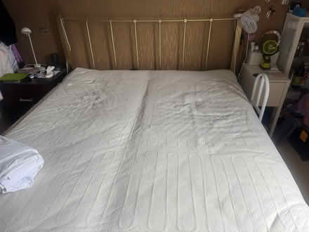 Photo of free super king size bed frame only (Arbroath DD11) #3