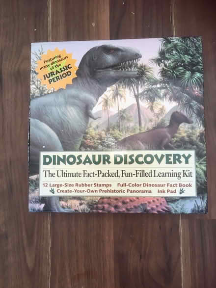 Photo of free Dinosaur rubber stamps (Dunblane FK15) #1