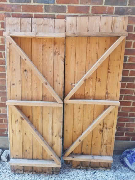 Photo of free Shed doors (Chessington KT9) #2