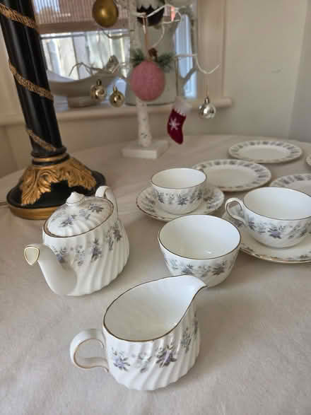 Photo of free Minton fine bone china tea set (Broadwater BN14) #2