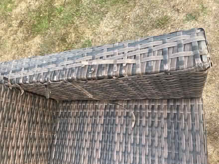 Photo of free Brown rattan sofa (Herne Bay CT6) #2