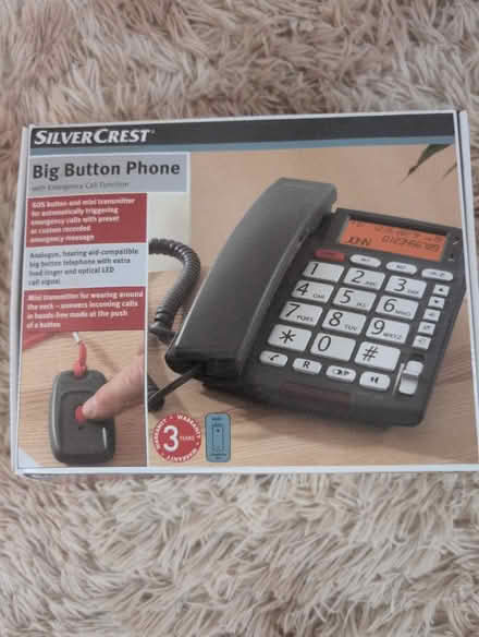 Photo of free Telephone Big Button (Fairground NE16) #1