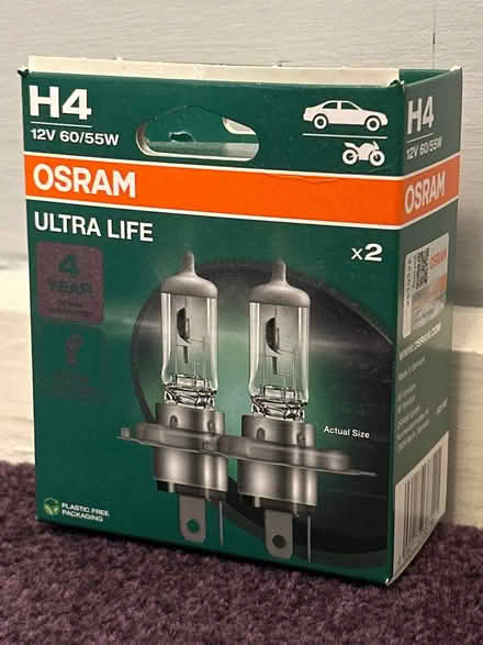 Photo of free Osram H4 headlamps brand new (Central Liverpool L1) #1