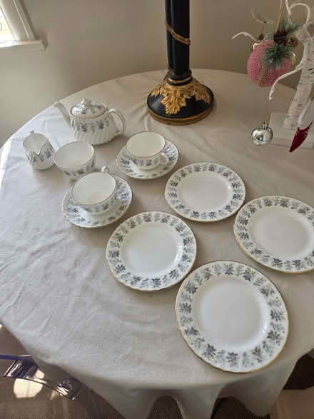 Photo of free Minton fine bone china tea set (Broadwater BN14) #1