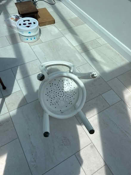 Photo of free Small low wooden chair child size (LE6 Groby Leicester) #3