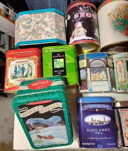 Photo of free Tin metal boxes/containers (Saugus) #2