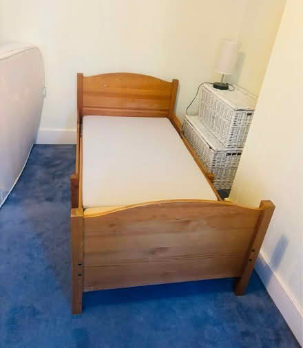 Photo of free Ikea wooden child’s bed (Downhills park rd N17) #1