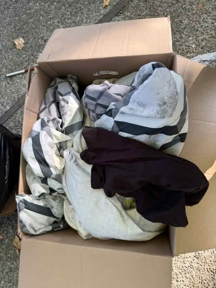 Photo of free Queen sz comforters and bed linens (1075 Valencia Avenue) #3