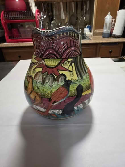 Photo of free Folk art pitcher (South Ozone Park) #2