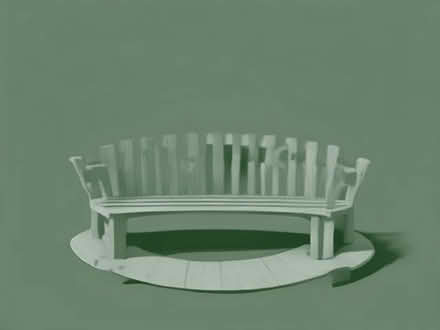 Photo of Wooden garden bench with arms (Wallasey CH45) #1