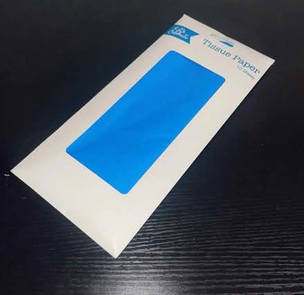 Photo of free Blue Tissue Paper (Congleton) #1