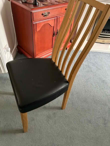 Photo of free Three Ercol dining room chairs (Berkhamsted HP4) #1