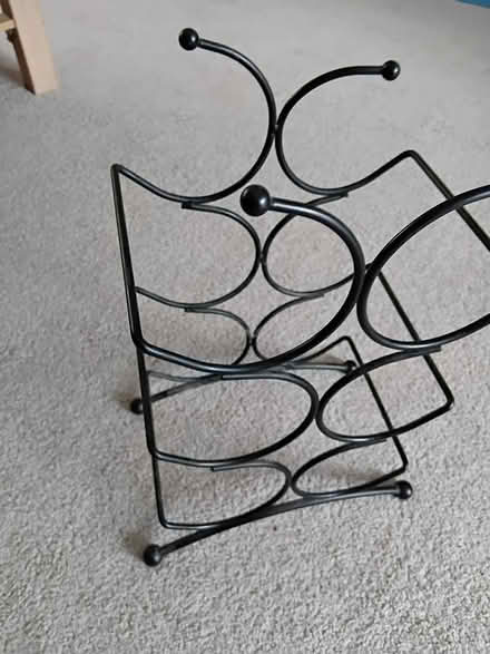 Photo of free Black metal Wine rack + Ramekins (heaton mersey SK4) #3