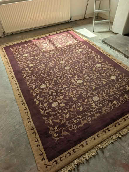 Photo of free Thick Maroon Rug 285cm x 200cm (Mold CH7) #1