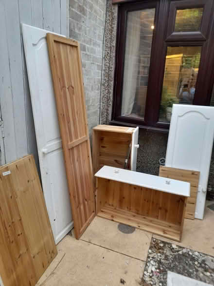 Photo of free 3 doors wardrobe with hanging rails and drawers, (Woodgate B32) #2