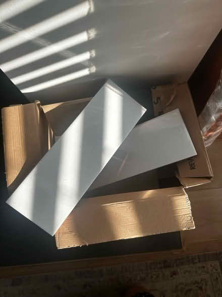 Photo of free White tiles 10x30cm each (Chelmsford CM2) #1