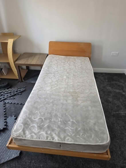 Photo of free Single bed frame with mattress (Stoke-in-trent ST1) #2