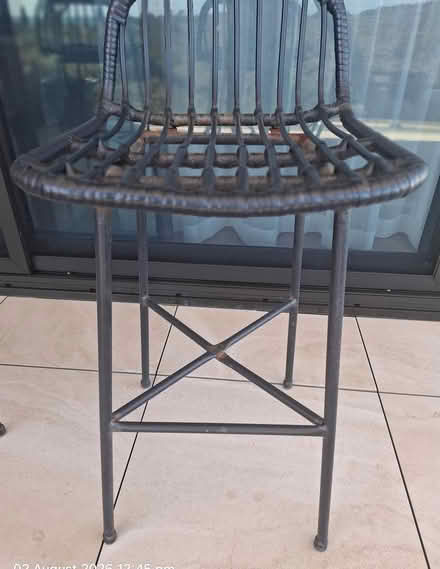 Photo of free 2 x black Bar stools (iluka wa 6028) #4