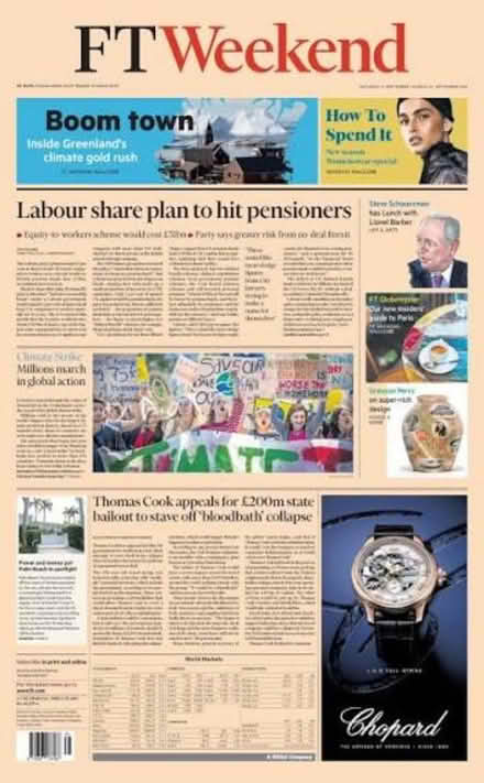Photo of FT weekend FINANTIAL TIMES (Tw76qr TW7) #1