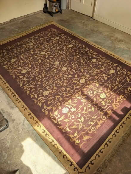 Photo of free Thick Maroon Rug 285cm x 200cm (Mold CH7) #2