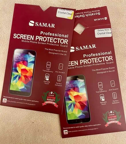 Photo of free Screen Protectors- Galaxy Note 3 (Bollington SK10) #1