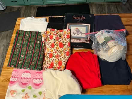 Photo of free Assorted fabric (Cox Mill Rd., Gordonsville) #1