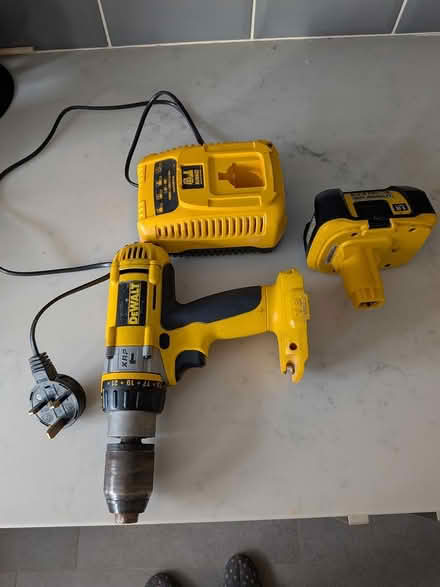Photo of free Cordless drill needs new battery (Bolton BL1 Heaton) #1