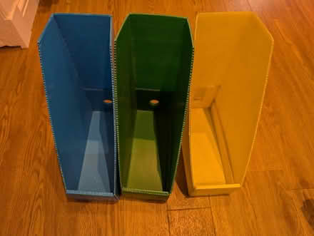 Photo of free A4 file holders, set of 3 (Dumbreck G41) #1