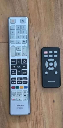 Photo of free 40” Toshiba TV, Bush Sound Bar, Stand + Remotes – Excellent (Talbot Village BH10) #2