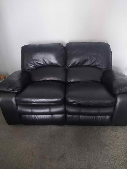 Photo of free 2-seater sofa with recliner (Loanhead EH20) #1