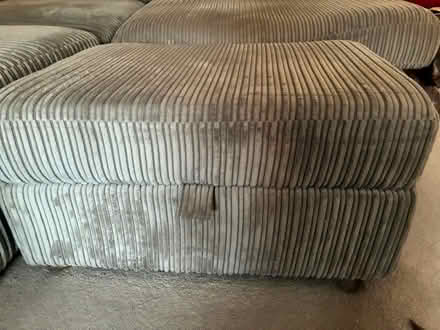 Photo of free Large Corner Sofa with Footstool (Soham CB7) #4