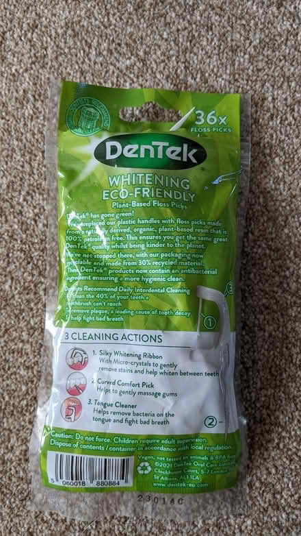 Photo of free Dental floss picks (west side of Horsham RH12) #3