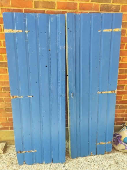 Photo of free Shed doors (Chessington KT9) #1