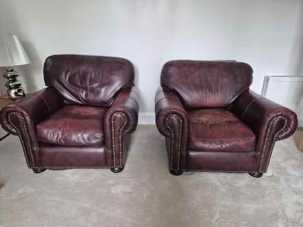 Photo of free Leathers armchairs (Hadley, High Barnet) #2